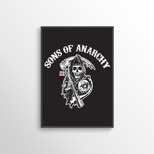 Copy of SONS OF ANARCHY 02 TV POSTER PRINT