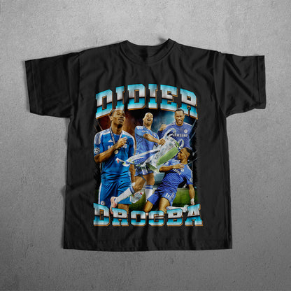 DIDIER DROGBA HEAVYWEIGHT CREWNECK T-SHIRT