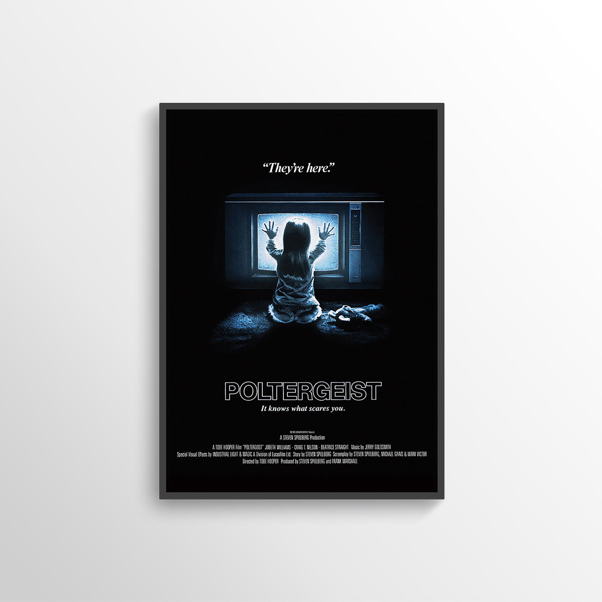 POLTERGEIST MOVIE FILM POSTER PRINT