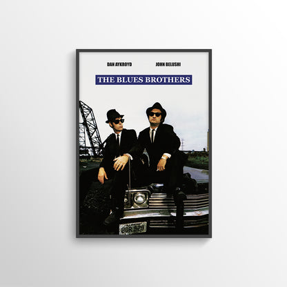 BLUES BROTHERS MOVIE FILM POSTER PRINT