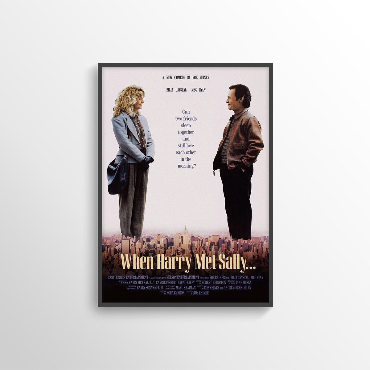 WHEN HARRY MET SALLY MOVIE FILM POSTER PRINT