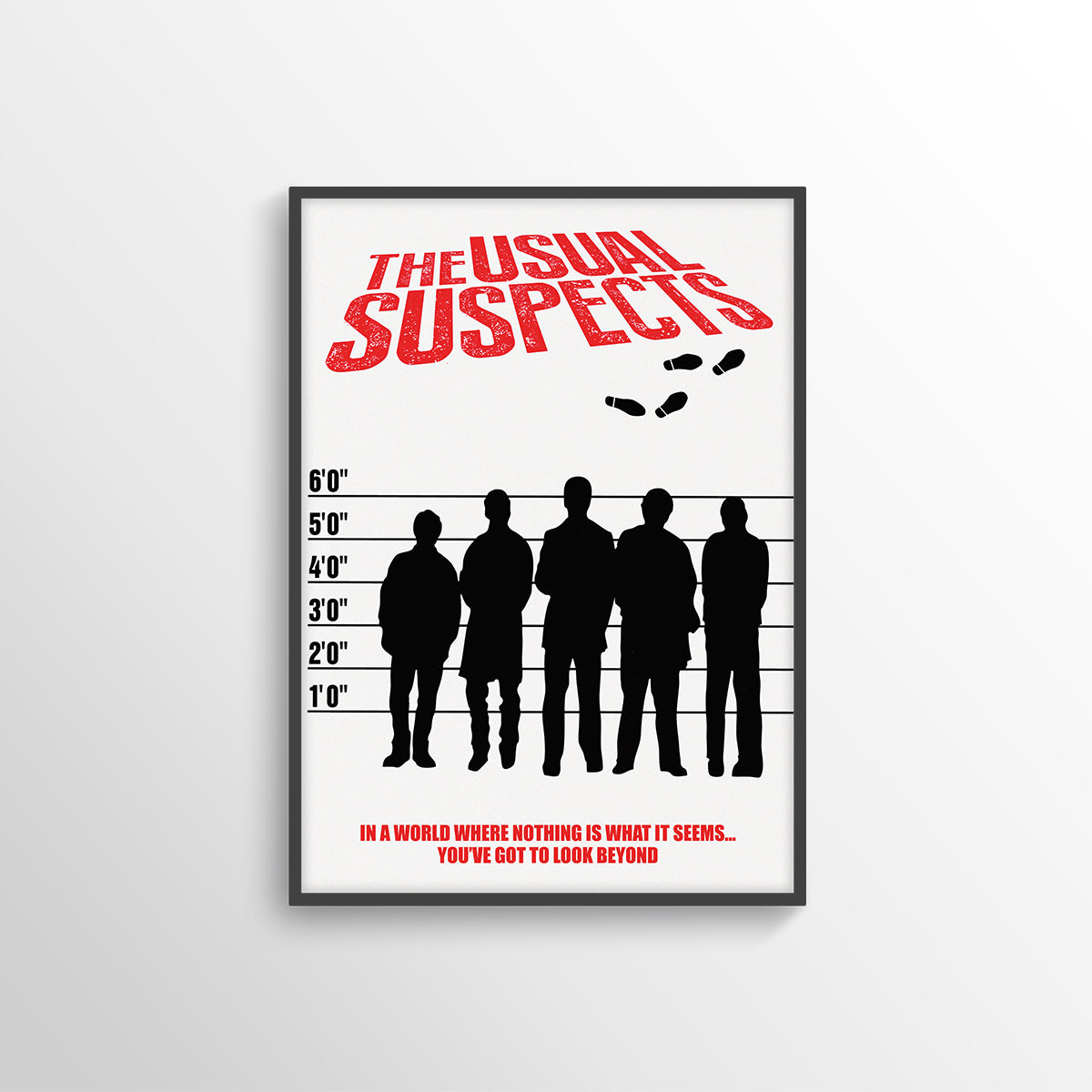 USUAL SUSPECTS MOVIE FILM POSTER PRINT