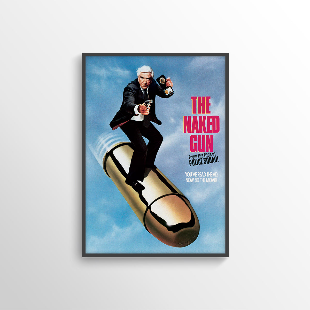 THE NAKED GUN MOVIE FILM POSTER PRINT