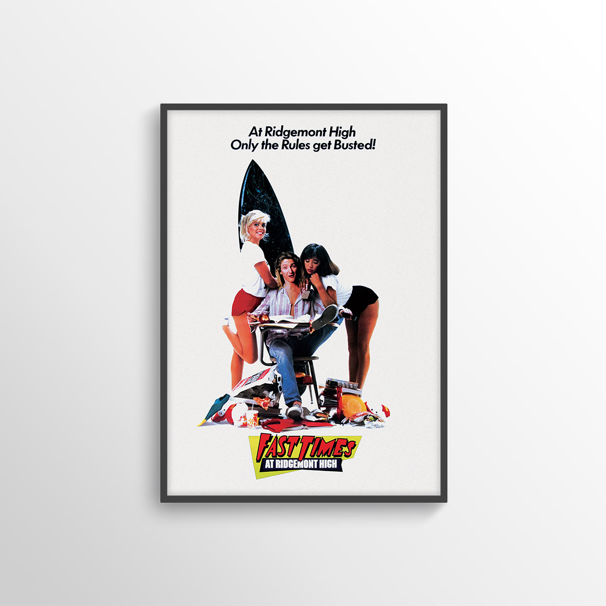 FAST TIMES AT RIDGEMONT HIGH MOVIE FILM POSTER PRINT