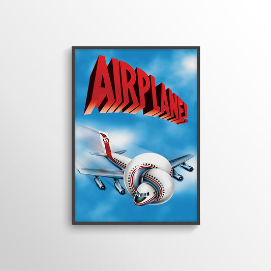 AIRPLANE MOVIE FILM POSTER PRINT