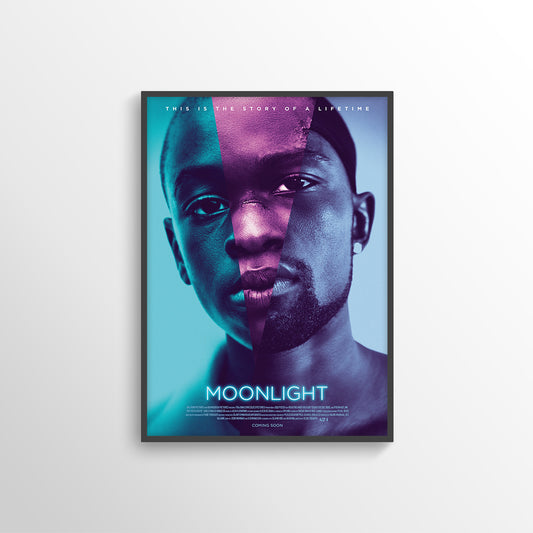 MOONLIGHT MOVIE FILM POSTER PRINT