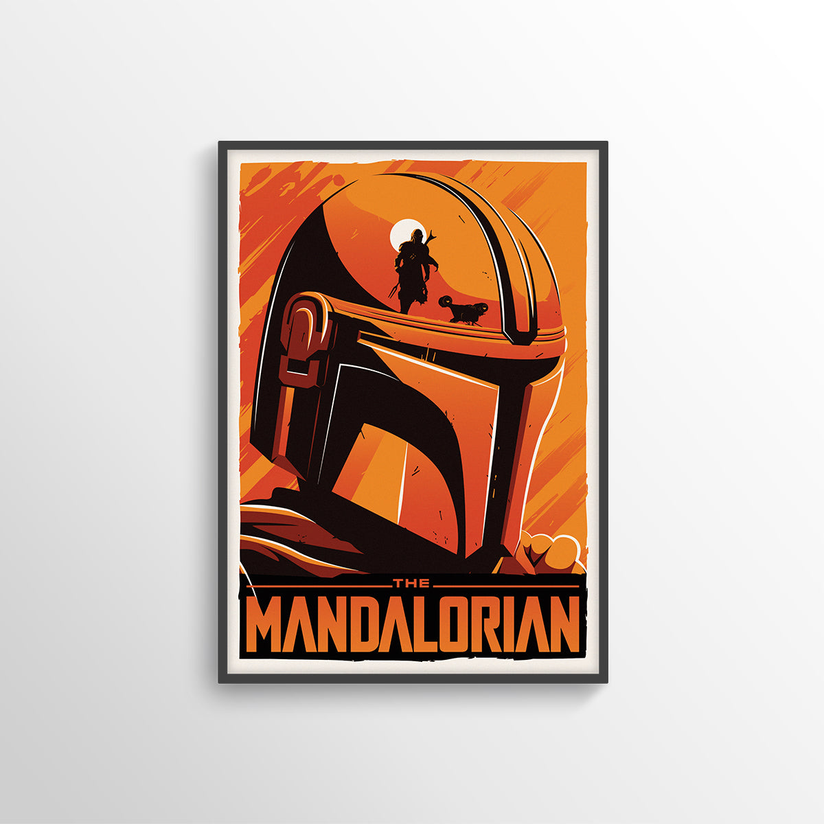 THE MANDALORIAN TV POSTER PRINT