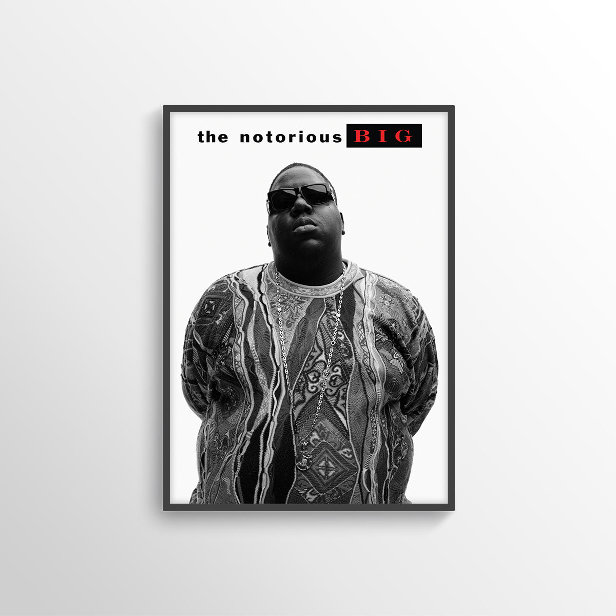 BIGGIE SMALLS NOTORIOUS BIG MUSIC POSTER PRINT