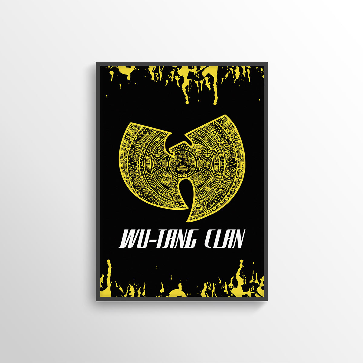 WU-TANG CLAN AZTEC MUSIC POSTER PRINT