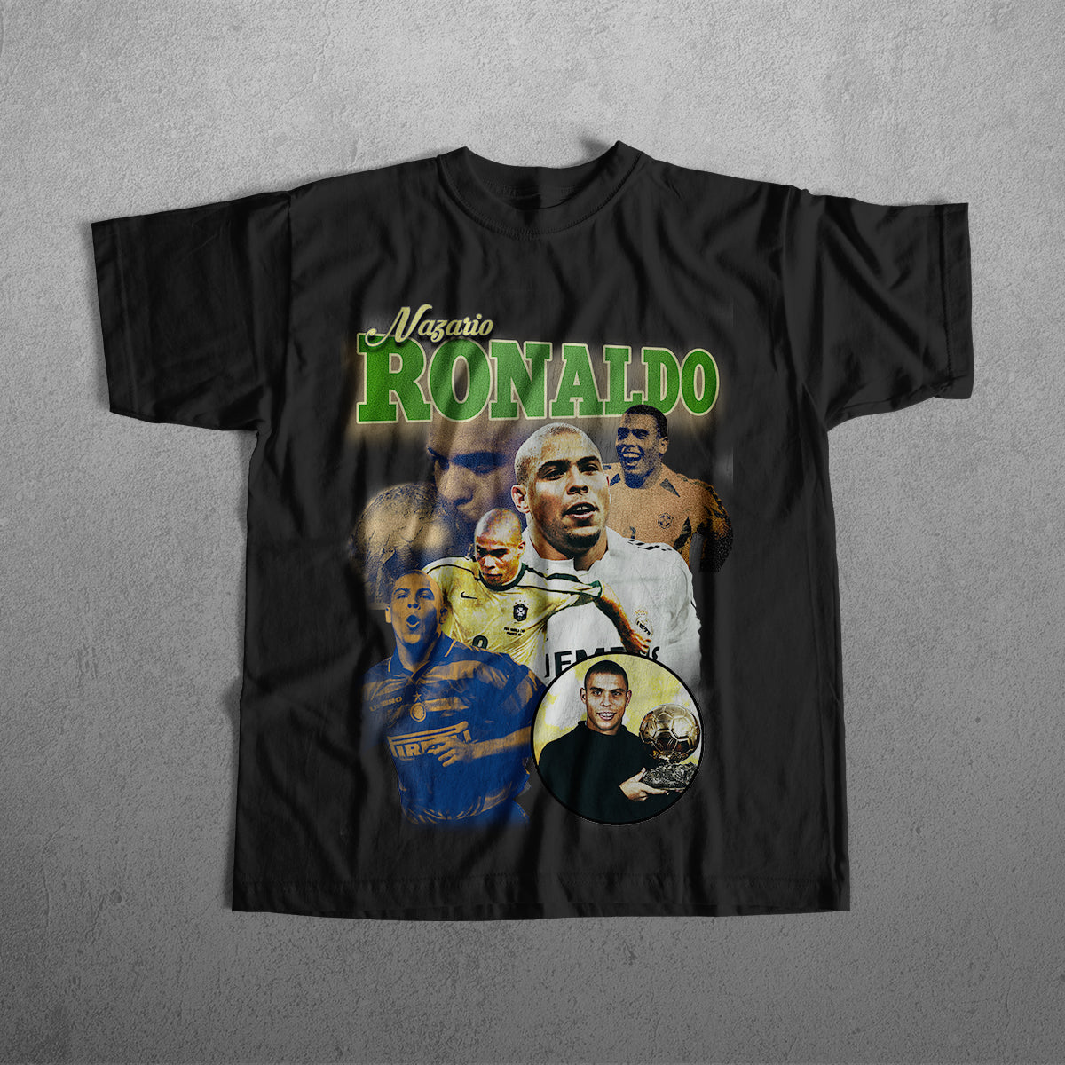 RONALDO HEAVYWEIGHT CREWNECK T-SHIRT