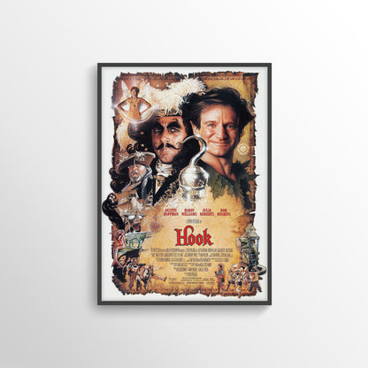 HOOK MOVIE FILM POSTER PRINT