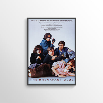 BREAKFAST CLUB MOVIE FILM POSTER PRINT