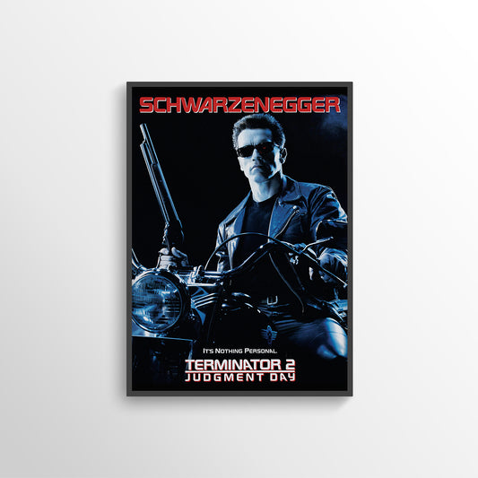 TERMINATOR 2 MOVIE FILM POSTER PRINT