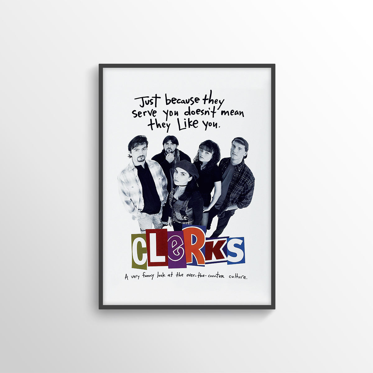 CLERKS MOVIE FILM POSTER PRINT