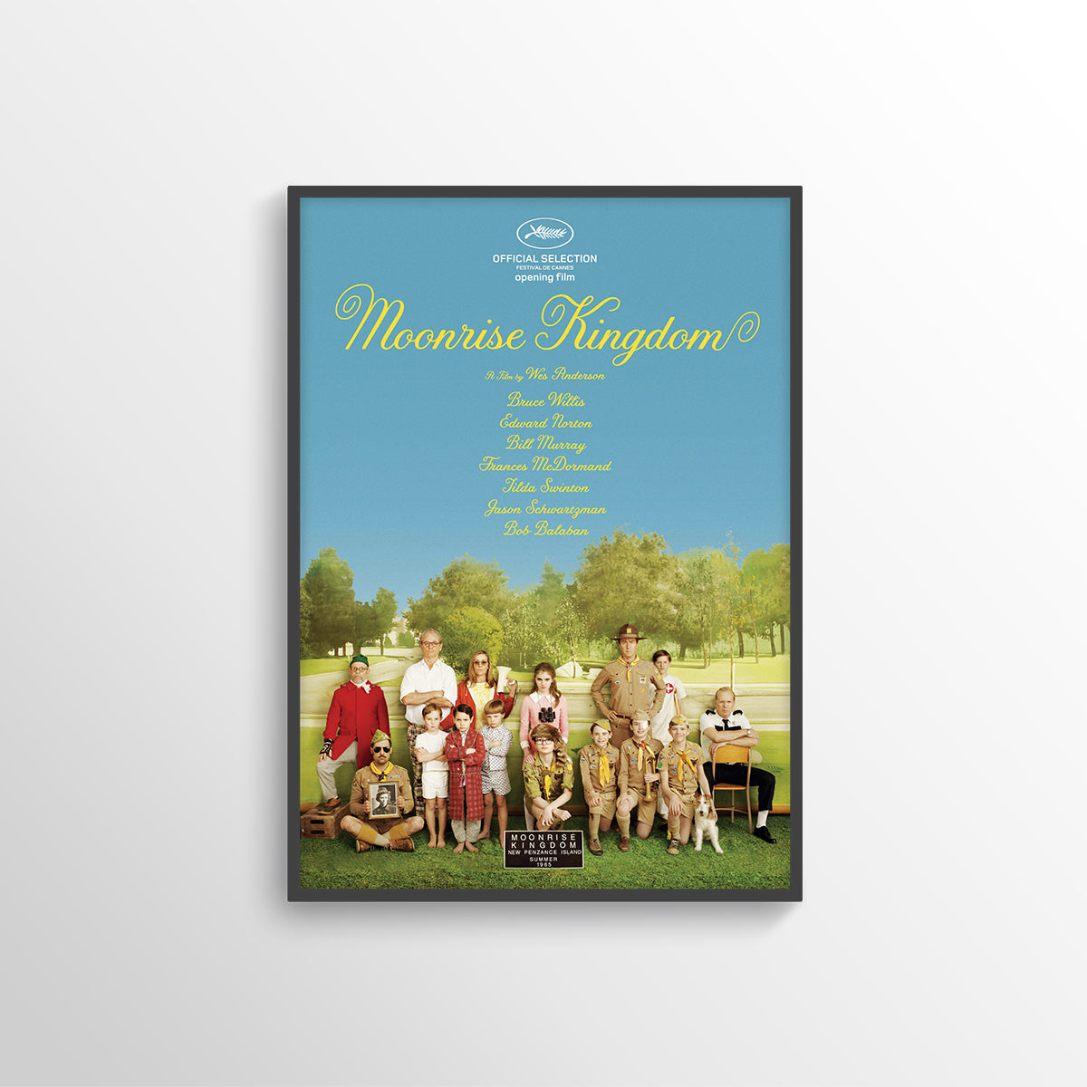 MOONRISE KINGDOM MOVIE FILM POSTER PRINT