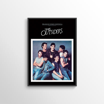 THE OUTSIDERS MOVIE FILM POSTER PRINT