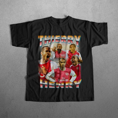 THIERRY HENRY HEAVYWEIGHT CREWNECK T-SHIRT