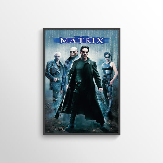 THE MATRIX MOVIE FILM POSTER PRINT