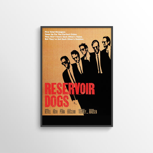 RESERVOIR DOGS MOVIE FILM POSTER PRINT