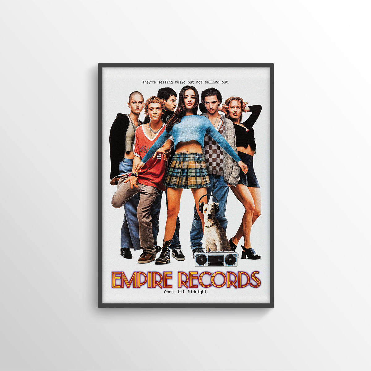 EMPIRE RECORDS MOVIE FILM POSTER PRINT