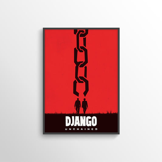 DJANGO UNCHAINED MOVIE FILM POSTER PRINT