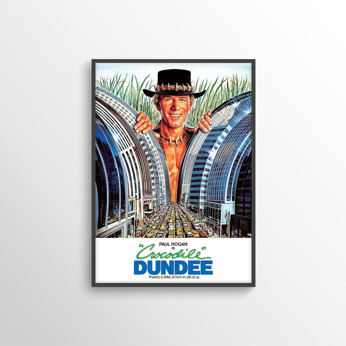 CROCODILE DUNDEE MOVIE FILM POSTER PRINT