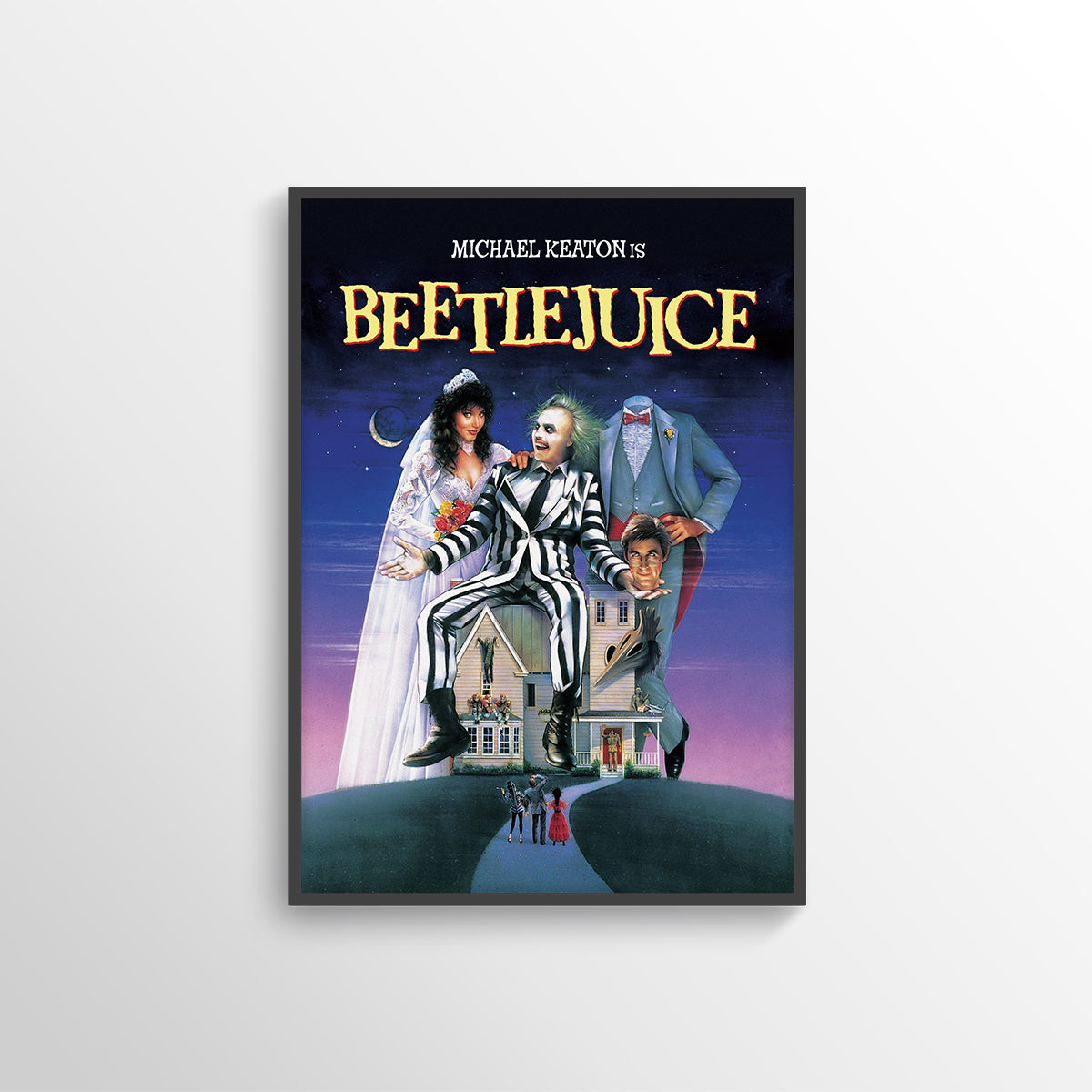 BEETLEJUICE MOVIE FILM POSTER PRINT