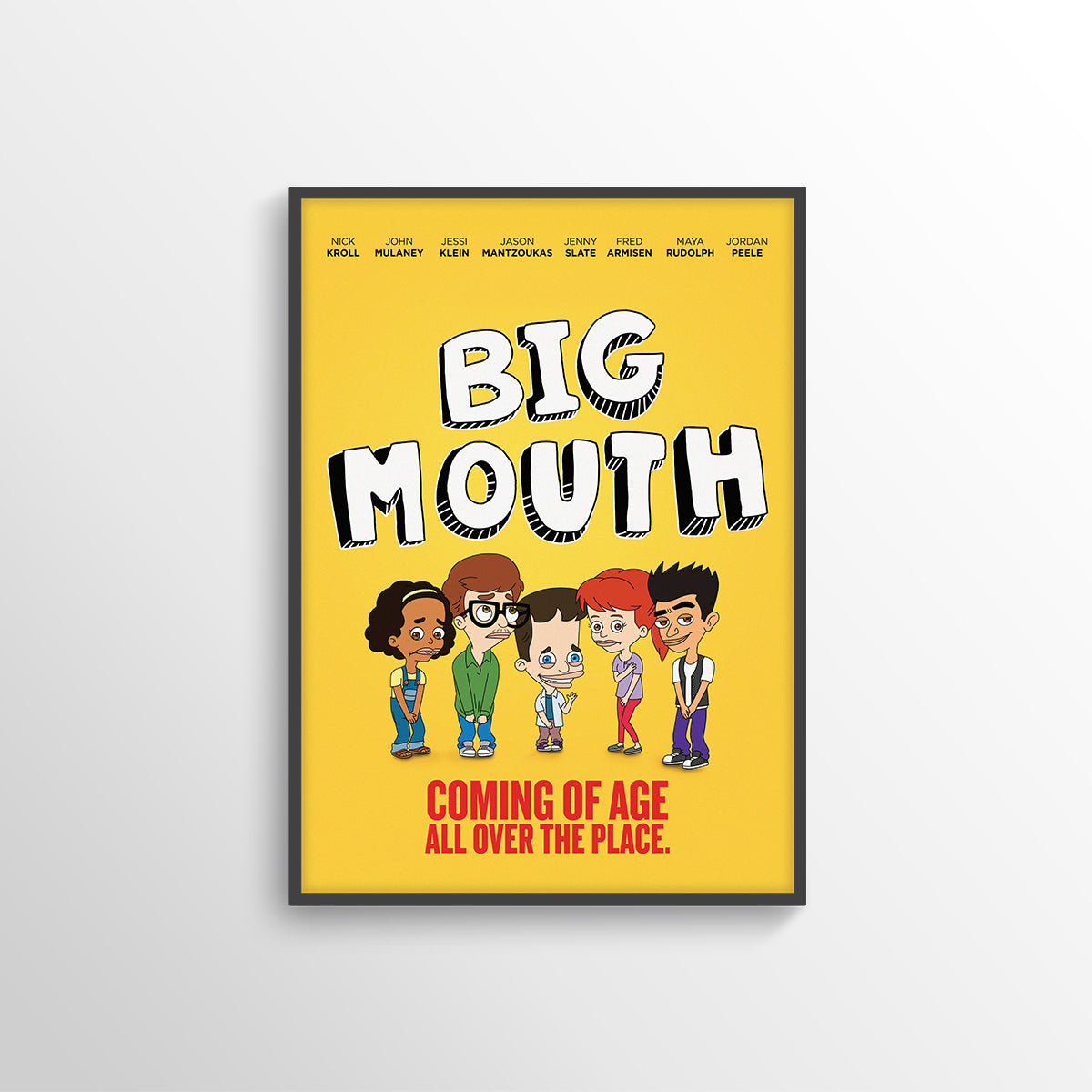 BIG MOUTH TV POSTER PRINT