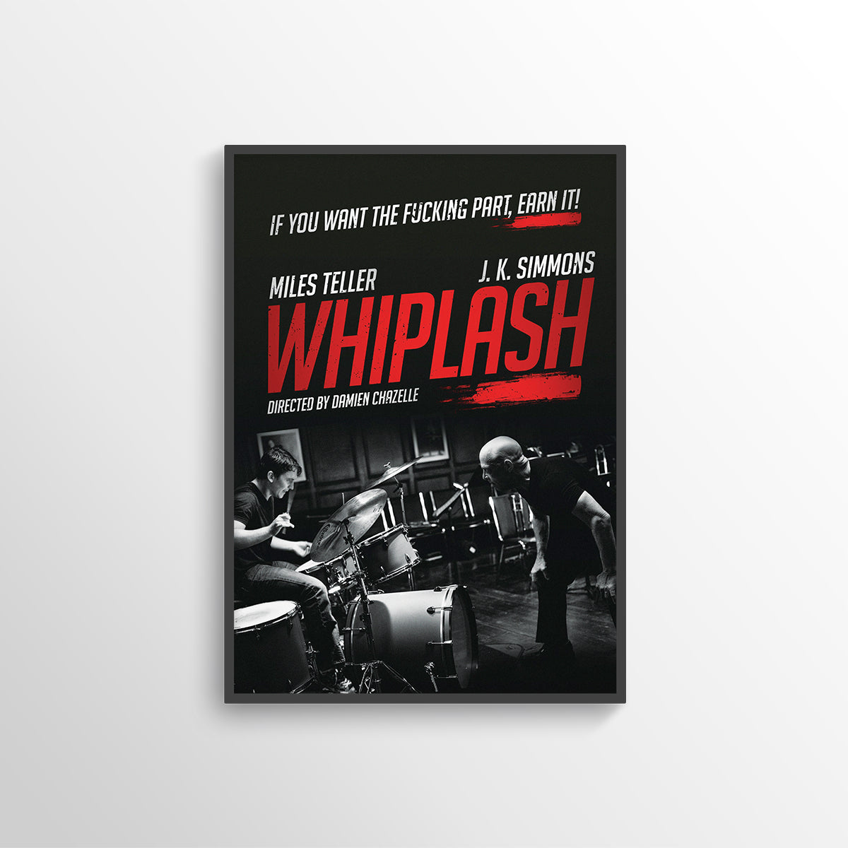 WHIPLASH MOVIE FILM POSTER PRINT