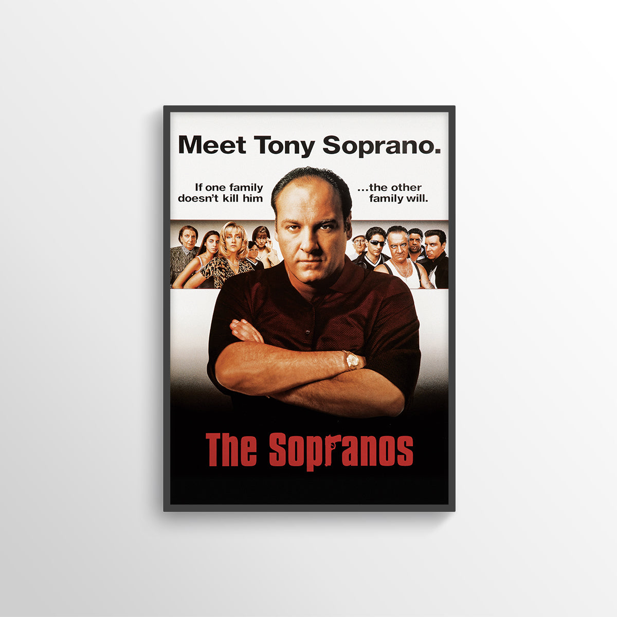 THE SOPRANOS TV POSTER PRINT