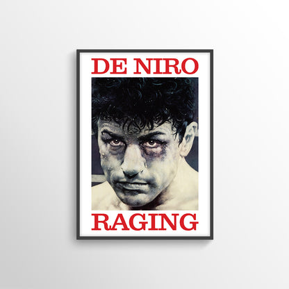 RAGING BULL MOVIE FILM POSTER PRINT