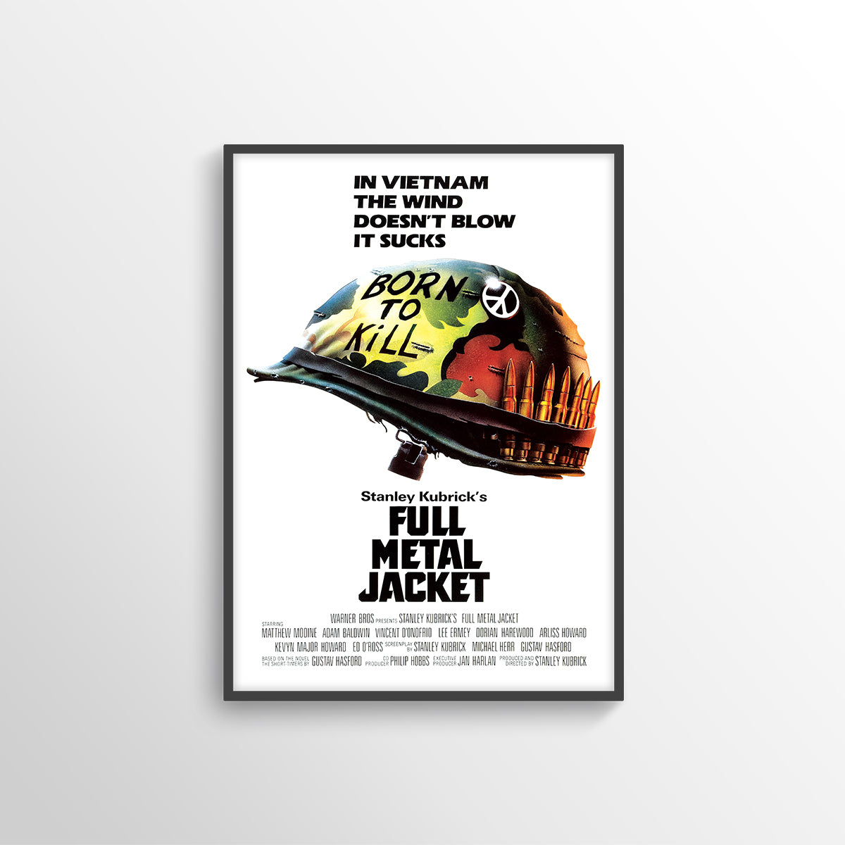 FULL METAL JACKET MOVIE FILM POSTER PRINT