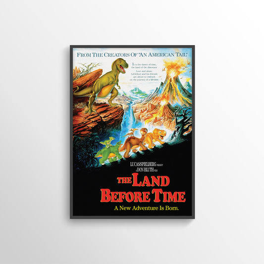 LAND BEFORE TIME MOVIE FILM POSTER PRINT