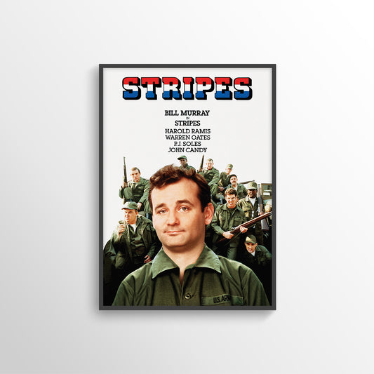 STRIPES MOVIE FILM POSTER PRINT