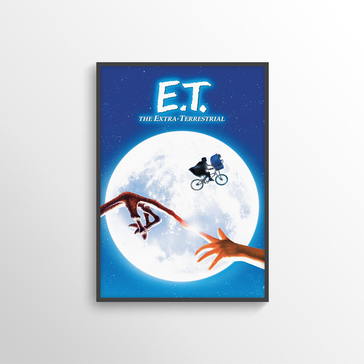 E.T MOVIE FILM POSTER PRINT