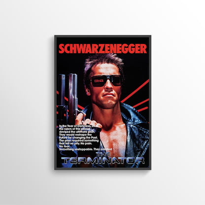 THE TERMINATOR MOVIE FILM POSTER PRINT