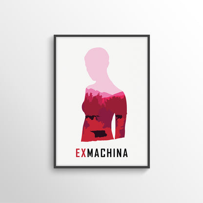 EX MACHINA MOVIE FILM POSTER PRINT