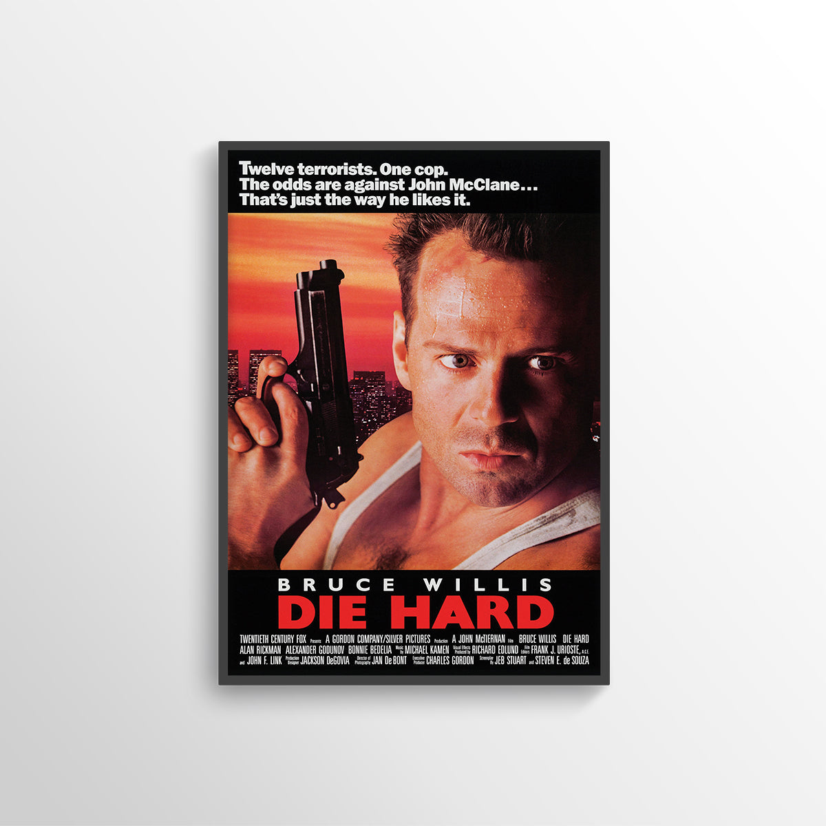 DIE HARD MOVIE FILM POSTER PRINT