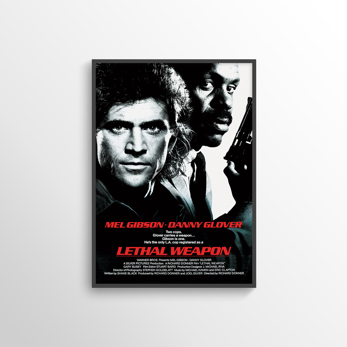 LETHAL WEAPON MOVIE FILM POSTER PRINT