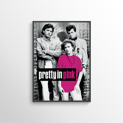 PRETTY IN PINK MOVIE FILM POSTER PRINT