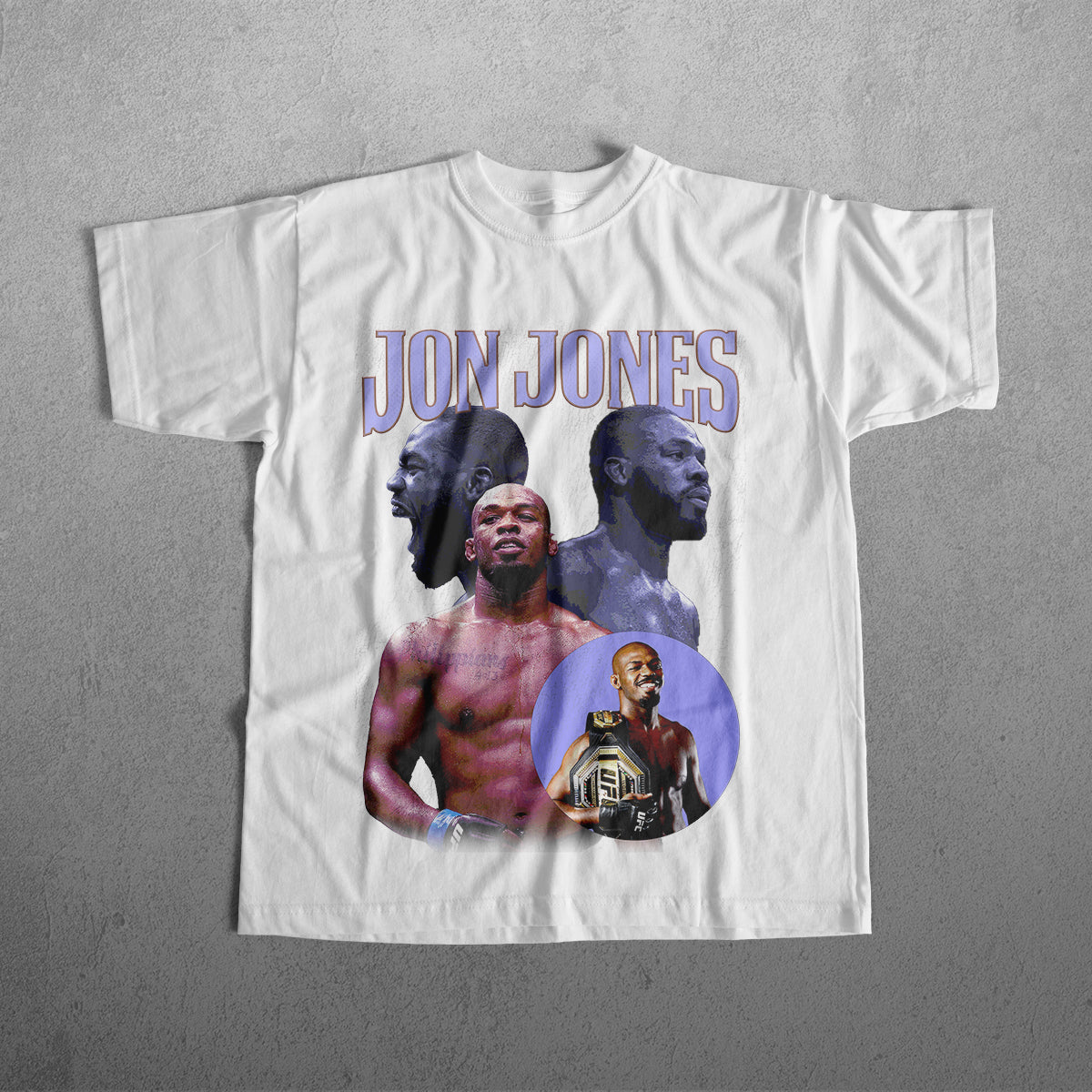 JON JONES HEAVYWEIGHT CREWNECK T-SHIRT