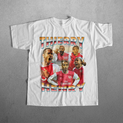 THIERRY HENRY HEAVYWEIGHT CREWNECK T-SHIRT