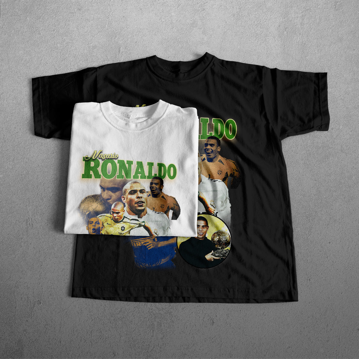 RONALDO HEAVYWEIGHT CREWNECK T-SHIRT