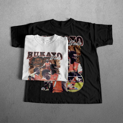 BUKAYO SAKA HEAVYWEIGHT CREWNECK T-SHIRT