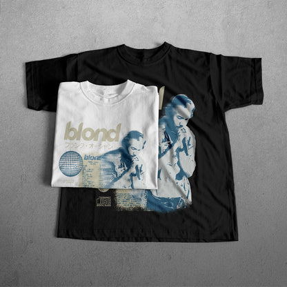 FRANK OCEAN BLOND HEAVYWEIGHT CREWNECK T-SHIRT