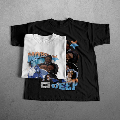 MOBB DEEP HEAVYWEIGHT CREWNECK T-SHIRT