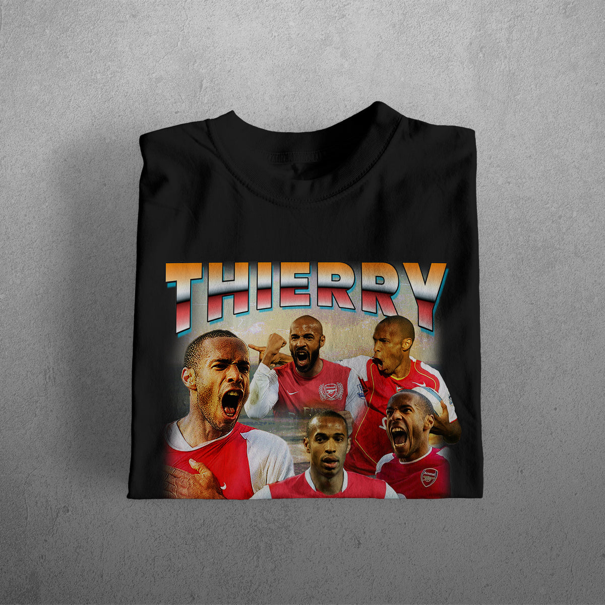 THIERRY HENRY HEAVYWEIGHT CREWNECK T-SHIRT