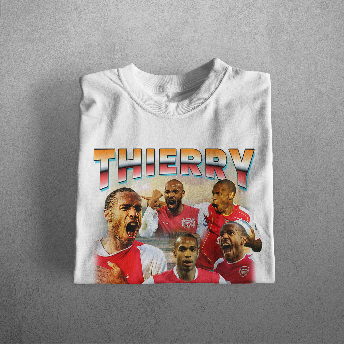 THIERRY HENRY HEAVYWEIGHT CREWNECK T-SHIRT