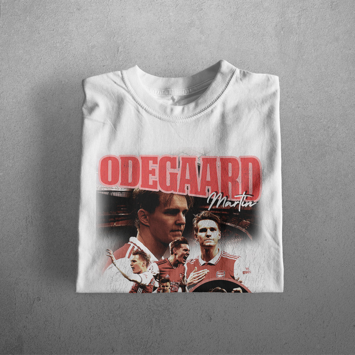 MARTIN ODEGAARD HEAVYWEIGHT CREWNECK T-SHIRT