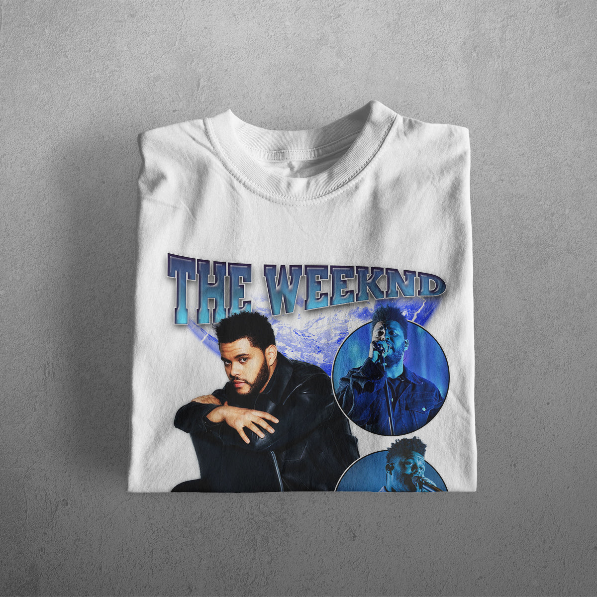 THE WEEKEND HEAVYWEIGHT CREWNECK T-SHIRT